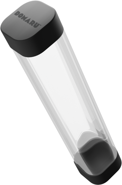 Supplies Gatherers Tavern - Domaru Capsule - Squircle Playmat Tube - Carbon Phantom - Available Soon - Cardboard Memories Inc.