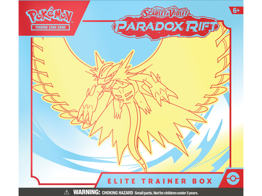 Trading Card Games Pokemon - Scarlet and Violet - Paradox Rift - Roaring Moon - Elite Trainer Box - Cardboard Memories Inc.