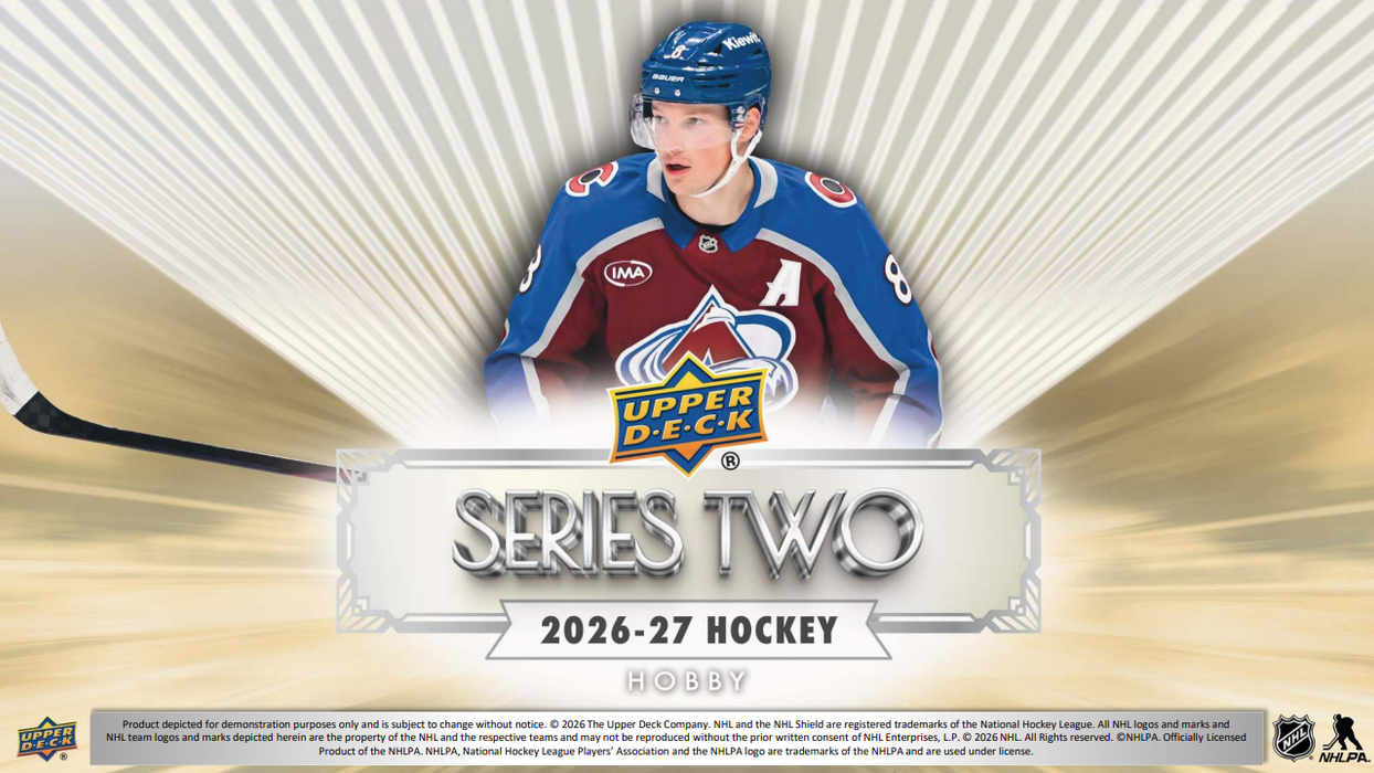 Sports Cards Upper Deck - 2026-27 - Hockey - Series 2 - Hobby Box - Cardboard Memories Inc.