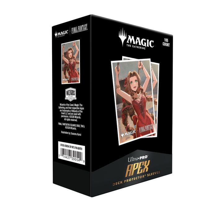 Supplies Ultra Pro - Magic the Gathering - APEX - Deck Protector Sleeves - Final Fantasy - Aerith Gainsborough - 105 Count - Pre-Order October 15th 2026 - Cardboard Memories Inc.