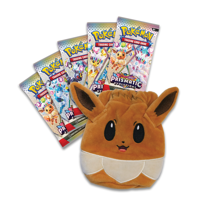 Trading Card Games Pokemon - Scarlet and Violet - Prismatic Evolutions - Pouch Special Collection - Cardboard Memories Inc.