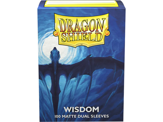 Supplies Arcane Tinmen - Dragon Shield Dual Sleeves - Standard Size - Matte - Wisdom - Package of 100 - Cardboard Memories Inc.
