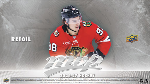 Sports Cards Upper Deck - 2026-27 - Hockey - MVP - Blaster Box - Pre-Order August 18th 2026 - Cardboard Memories Inc.