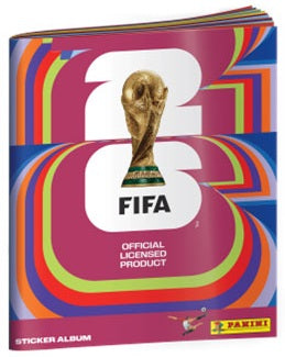 Stickers Panini - 2026 - Soccer - FIFA World Cup - Sticker Album - Pre-Order May 30th 2026 - Cardboard Memories Inc.