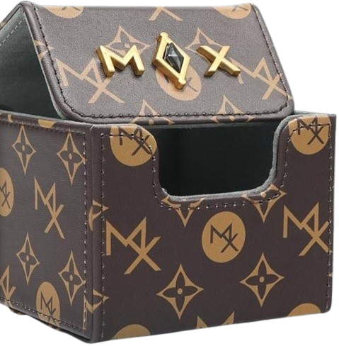 Supplies KMC - Mox Luxury - Deck Box - 133+ - Brown - Cardboard Memories Inc.