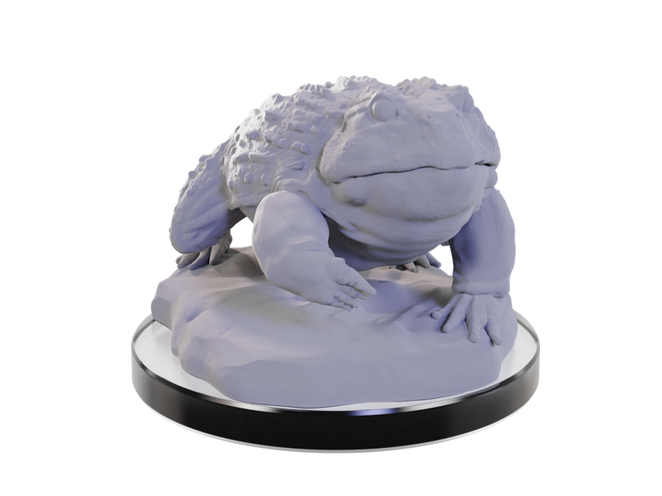 Role Playing Games Wizkids - Pathfinder - Unpainted Miniatures - Deep Cuts - Giant Frogs - 90689 - Cardboard Memories Inc.