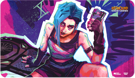 Riftbound - League of Legends Trading Card Game - Origins - Playmat - Jinx - Cardboard Memories Inc.