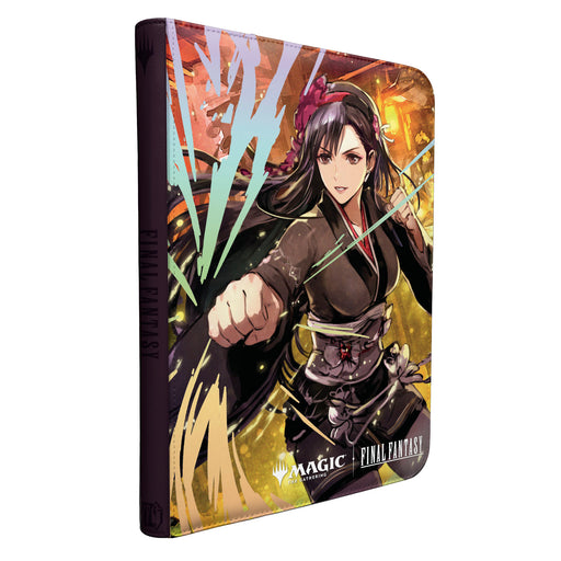 Supplies Ultra Pro - Magic the Gathering - Final Fantasy - 9 Pocket Zipper - Pro Premium Binder - Tifa Lockhart - Pre-Order October 15th 2026 - Cardboard Memories Inc.