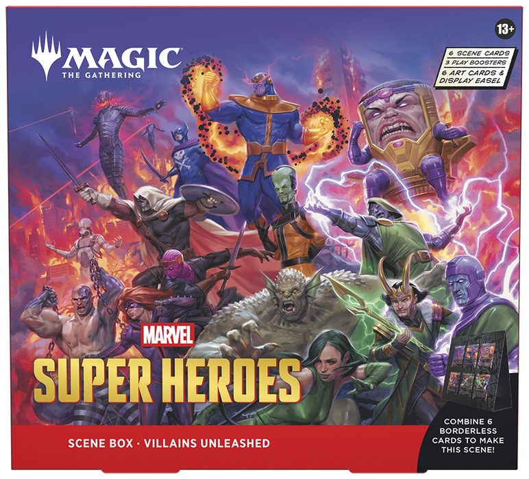 Magic the Gathering - Marvel Super Heroes - Scene Box - Villains Unleashed