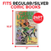 Comic Supplies Evoretro -  Comic Series - Regular/Silver Age Comic Book Backer Boards - 100 Count - Cardboard Memories Inc.