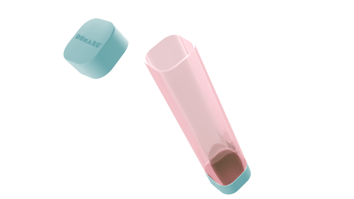 Supplies Gatherers Tavern - Domaru Capsule - Squircle Playmat Tube - Blossom Frost - Available Soon - Cardboard Memories Inc.