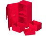 Supplies Ultimate Guard - Twin Flip N Tray Deck Case - Monocolor Red - 266+ - Cardboard Memories Inc.