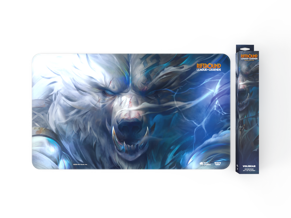 Riftbound - League of Legends Trading Card Game - Origins - Playmat - Volibear - Cardboard Memories Inc.