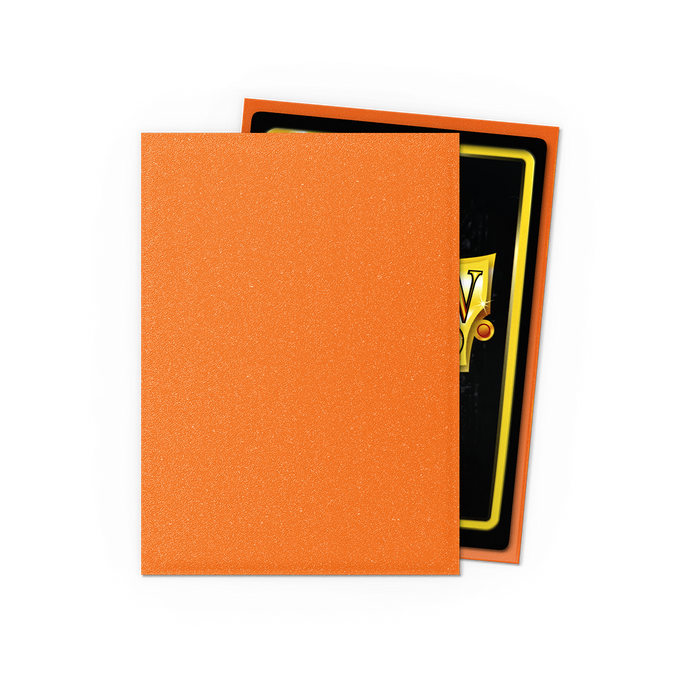 Supplies Arcane Tinmen - Dragon Shield Sleeves - Standard Size - Matte - Amber - Package of 100 - Cardboard Memories Inc.