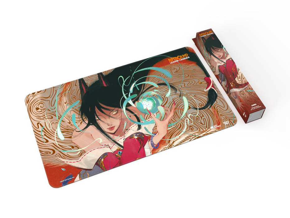 Riftbound - League of Legends Trading Card Game - Origins - Playmat - Ahri - Cardboard Memories Inc.