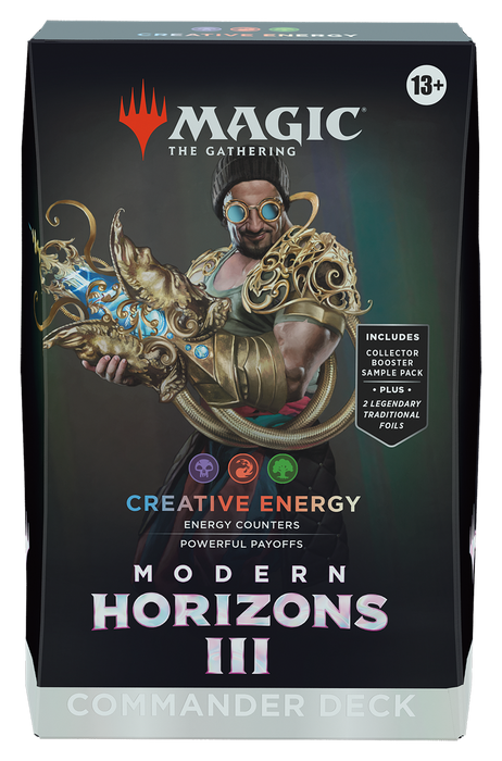 Trading Card Games Magic the Gathering - Modern Horizons III - Commander Deck - Creative Energy - Cardboard Memories Inc.