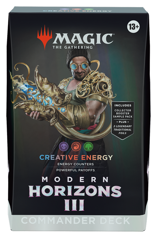 Trading Card Games Magic the Gathering - Modern Horizons III - Commander Deck - Creative Energy - Pre-Order June 14th 2024 - Cardboard Memories Inc.