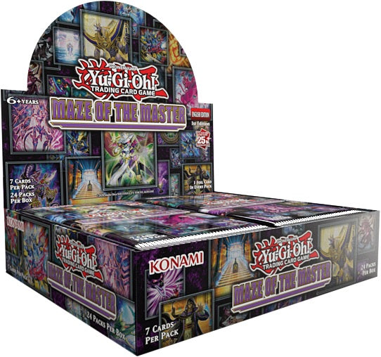 Trading Card Games Konami - Yu-Gi-Oh! - Maze of the Master - Booster Box - Cardboard Memories Inc.