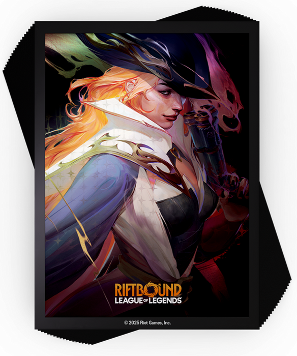 Riftbound - League of Legends Trading Card Game - Origins - Art Sleeves - Miss Fortune - 100 Count - Cardboard Memories Inc.