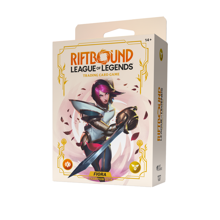 Riftbound - League of Legends Trading Card Game - Spiritforged - Champion Deck - Body and Order - Fiora - Pre-Order February 15th 2026 - Cardboard Memories Inc.