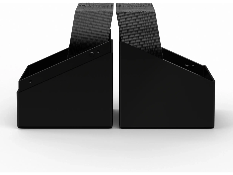 Supplies Ultimate Guard - Boulder Deck Case - Solid Black - 100 - Cardboard Memories Inc.