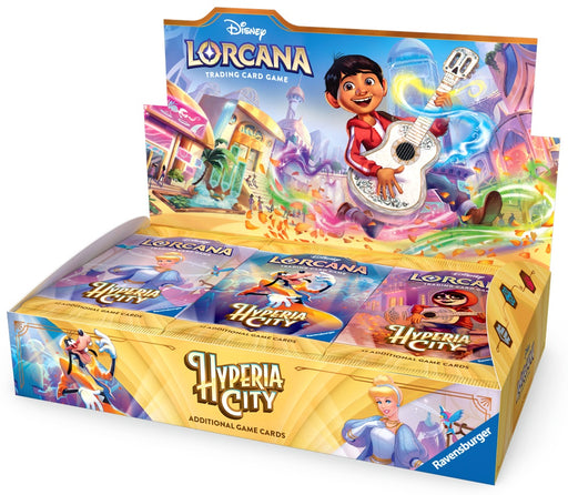 Supplies Disney - Lorcana - Hyperia City - Booster Box - Pre-Order - Cardboard Memories Inc.