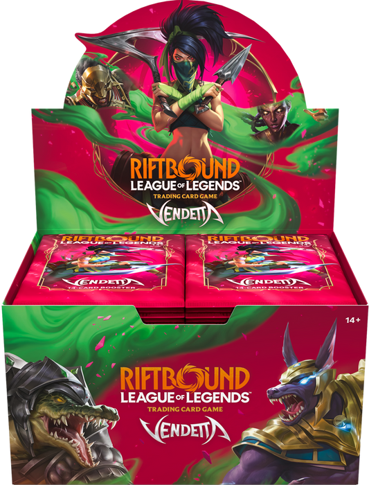 Riftbound - League of Legends Trading Card Game - Vendetta - Booster Box - Pre-Order July 31st 2026