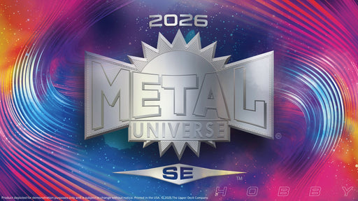 Sports Cards Upper Deck - 2026 - Multi Sports - Metal Universe - Hobby Box - Pre-Order October 30th 2026 - Cardboard Memories Inc.