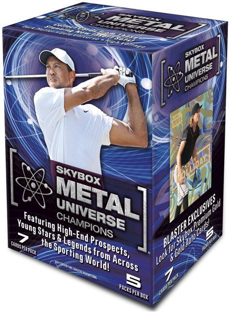 Sports Cards Upper Deck - 2023 - Skybox Metal Universe Champions - Blaster Box - Cardboard Memories Inc.