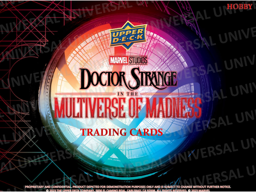 Trading Card Games Upper Deck - Marvel Studios - Doctor Strange - Multiverse Madness - Hobby Box - Pre-Order TBA - Cardboard Memories Inc.