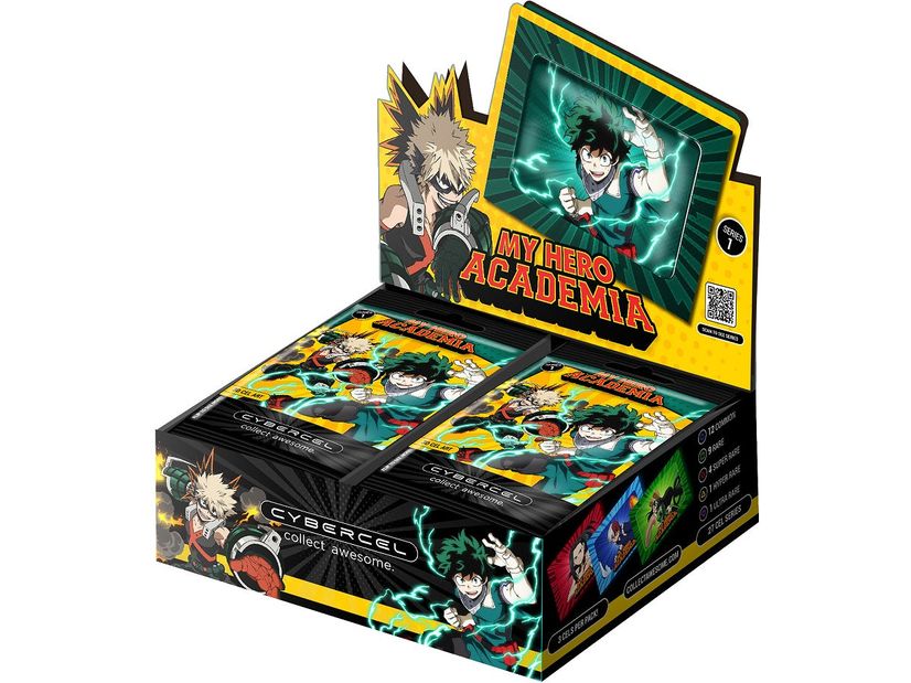 Non Sports Cards Cybercel - Anime Cards - My Hero Academia - Hobby Box - Cardboard Memories Inc.
