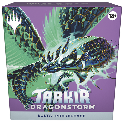 Trading Card Games Magic the Gathering - Tarkir Dragonstorm - Sultai - Prelease Kit - Cardboard Memories Inc.