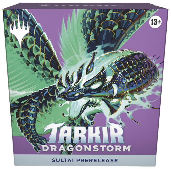 Trading Card Games Magic the Gathering - Tarkir Dragonstorm - Sultai - Prelease Kit - Cardboard Memories Inc.