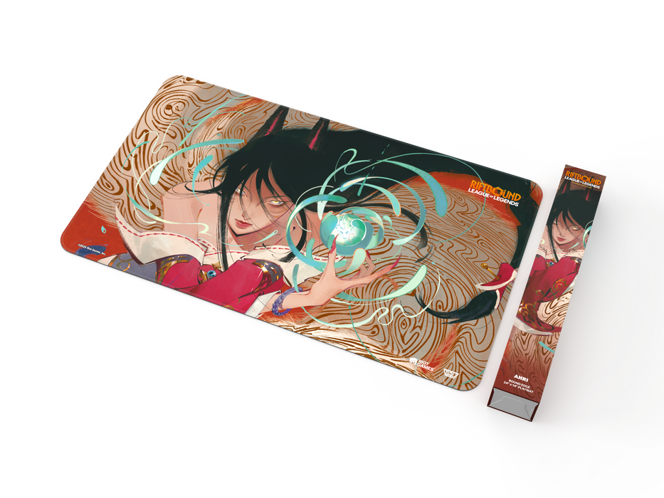 Riftbound - League of Legends Trading Card Game - Origins - Playmat - Ahri - Cardboard Memories Inc.