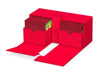 Supplies Ultimate Guard - Twin Flip N Tray Deck Case - Monocolor Red - 266+ - Cardboard Memories Inc.