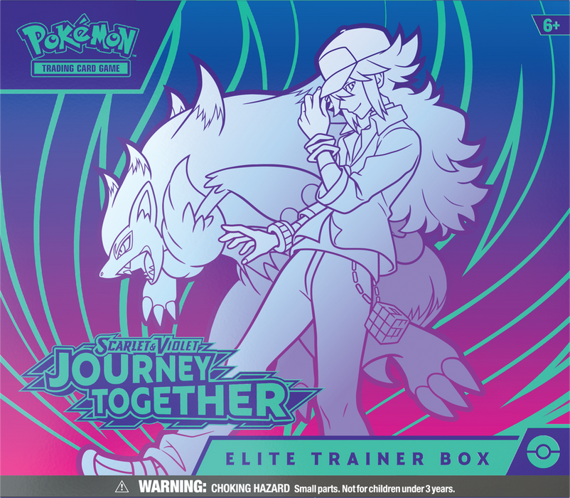 Trading Card Games Pokémon - Scarlet and Violet - Journey Together - Elite Trainer Box - Cardboard Memories Inc.