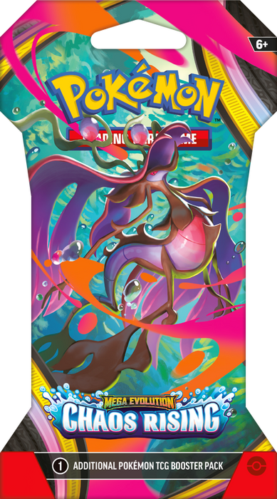 Trading Card Games Pokémon - Mega Evolution - Chaos Rising - Blister Pack - Cardboard Memories Inc.