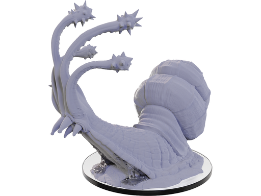 Role Playing Games Wizkids - Dungeons and Dragons - Unpainted Miniature - Nolzurs Marvellous Miniatures - Fail Snail - 90676 - Cardboard Memories Inc.