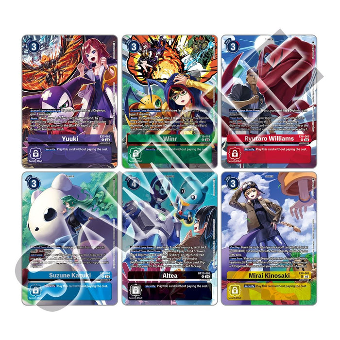 collectible card game Bandai - Digimon - PB22 - Liberation Debuggers Set - Pre-Order February 6th 2026 - Cardboard Memories Inc.