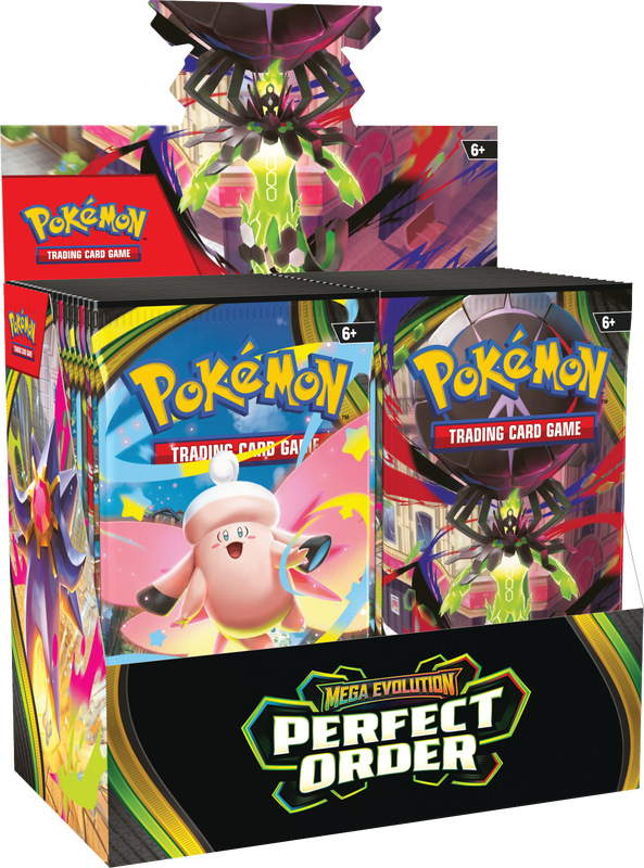 ポケモンカード Mega Evolution Perfect Order Pokémon - Mega Evolution - Perfect Order - Booster Box — Cardboard