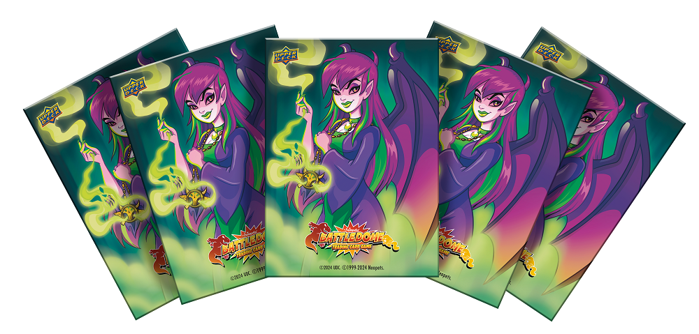 collectible card game Upper Deck - Neopets Battledome - Jhudora - Card Sleeves - 65 Count - CANADIAN ORDERS ONLY PLEASE - Cardboard Memories Inc.