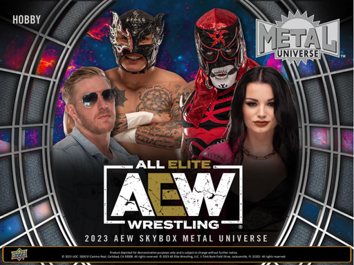 Sports Cards Upper Deck - 2023 - All Elite Wrestling AEW Trading Cards - Skybox Metal Universe - Hobby Box - Pre-Order TBA 2024 - Cardboard Memories Inc.