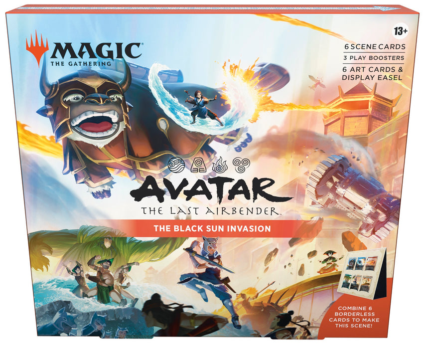 Trading Card Games Magic the Gathering - Avatar Last Airbender - Black Sun Invasion - Scene Box - Cardboard Memories Inc.