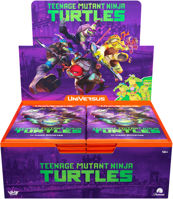 Trading Card Games UVS Games - Teenage Mutant Ninja Turtles - Booster Box - Cardboard Memories Inc.