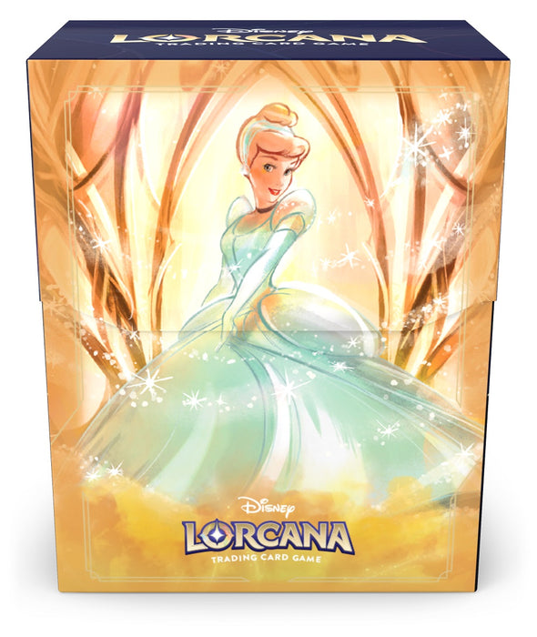 Supplies Disney - Lorcana - Archazias Island - Deck Box - Cinderella - Cardboard Memories Inc.