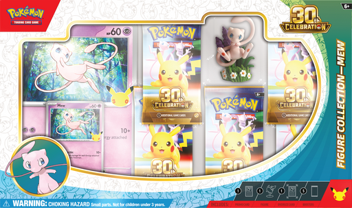 Trading Card Games Pokemon - 2026 - 30th Celebration - Mew Figure Collection - Pre-Order November 6th 2026 - Cardboard Memories Inc.