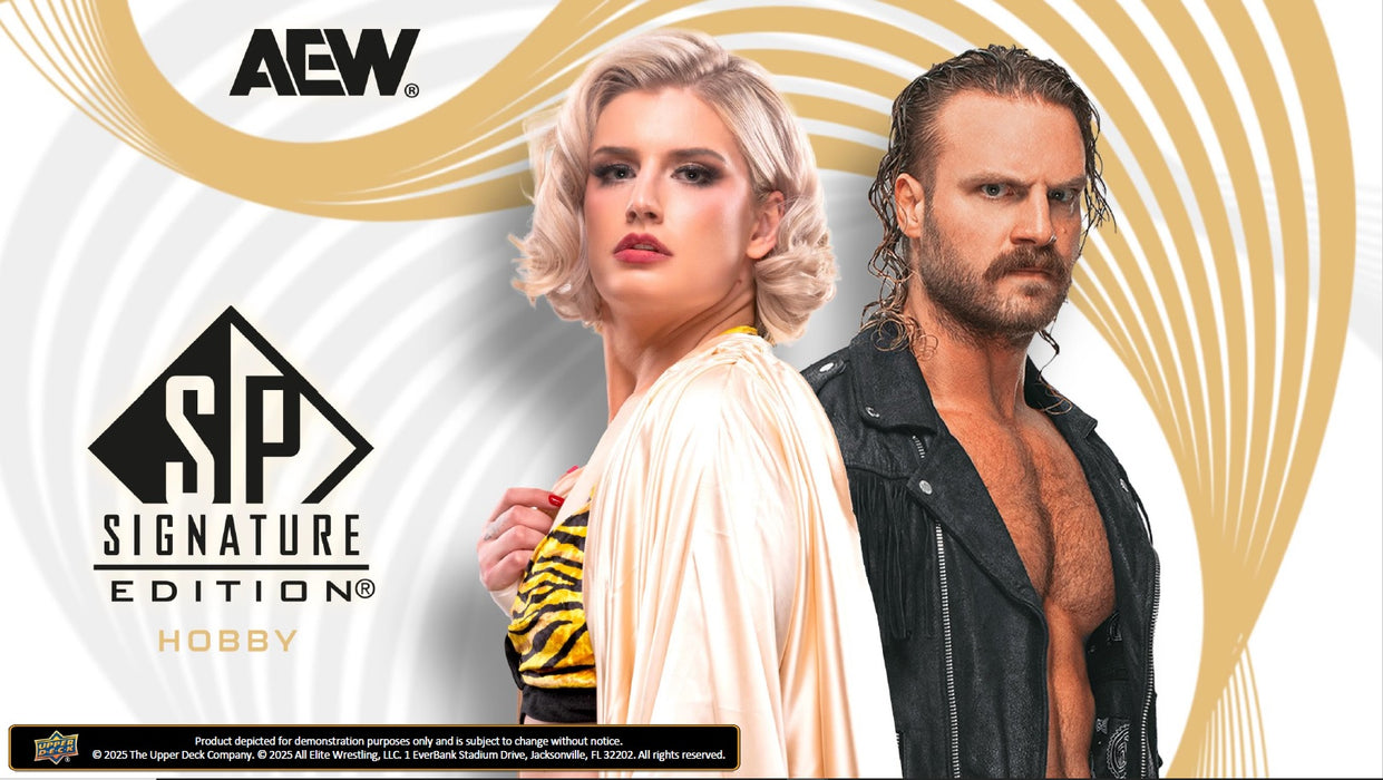 Sports Cards Upper Deck - 2025 - All Elite Wrestling AEW Trading Cards - SP Signature Edition - Hobby Box - Pre-Order January 15th 2025 - Cardboard Memories Inc.