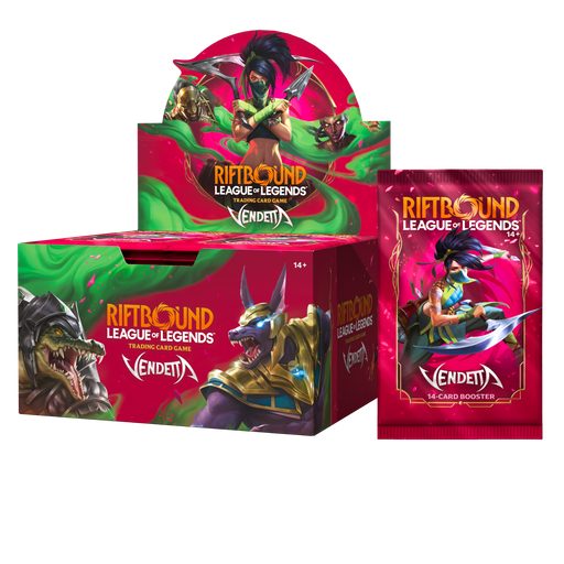 Riftbound - League of Legends Trading Card Game - Vendetta - Booster Box - Pre-Order July 31st 2026 - Cardboard Memories Inc.