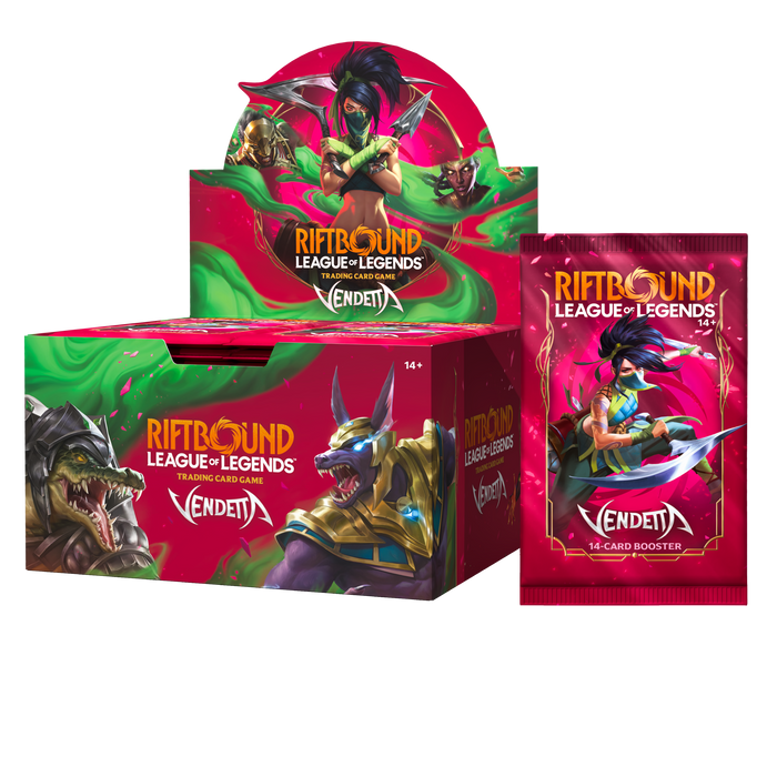 Riftbound - League of Legends Trading Card Game - Vendetta - Booster Box - Pre-Order July 31st 2026