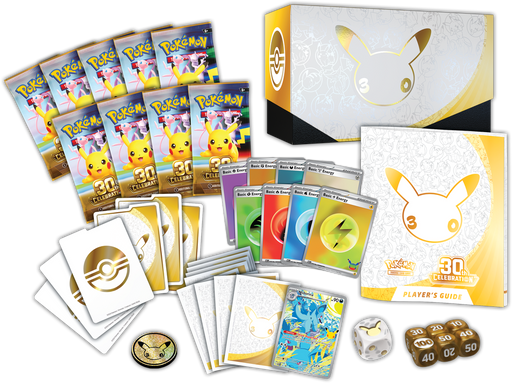 Trading Card Games Pokemon - 2026 - 30th Celebration - Elite Trainer Box - Pre-Order September 16th 2026 - Cardboard Memories Inc.